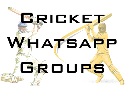 Cricket WhatsApp Group Link