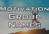 motivational group names