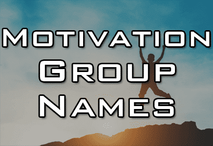 motivational group names 2022