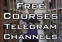 Telegram Channel for Free Courses