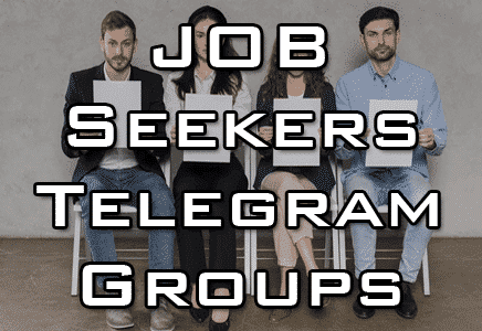 telegram group for job seekers