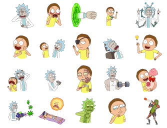Rick-and-Morty-telegram-stickers