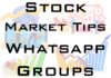 stock market tips whatsapp group link