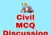 MCQ's Civil Engg Discussion