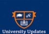 Universities Updates