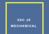 SSC JE Mechanical