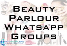 beauty parlour whatsapp group link