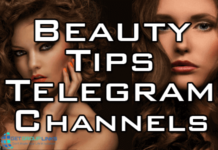 beauty tips telegram channel