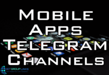 mobile app telegram channel