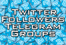 twitter followers engagement telegram group link