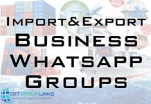 import export business whatsapp group link